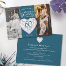 Search for 60th diamond wedding anniversary invitations Heart