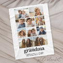 Search for 10 photo collage blankets Black and white