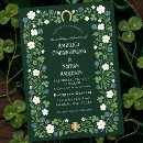 Search for clover wedding invitations Lucky in love
