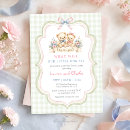Search for teddy bear gender reveal invitations He or she