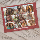 Search for burgundy blankets Photo collage