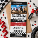 Search for motorcycle baby shower invitations Racing