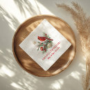 Search for red cardinal napkins Festive