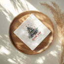 Search for christmas tree napkins Red