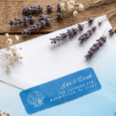 Search for seashell wedding return address labels Modern