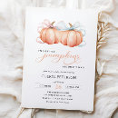 Search for twin pumpkin baby shower invitations Autumn fall