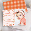 Search for pie birthday invitations Orange
