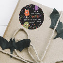 Search for cute monster stickers Halloween