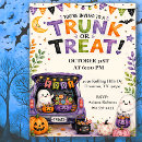 Search for trunk party invitations Watercolor
