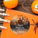 Search for haunted house stickers Adult halloween party