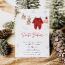 Search for santa baby shower invitations December