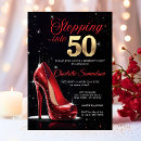 Search for red high heels invitations Party