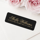 Search for very return address labels Minimalist