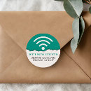 Search for wifi stickers Password