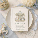 Search for carousel invitations Merry go round