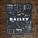 Search for word art blankets Black