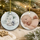 Search for baby fox ornaments Watercolor