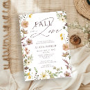 Search for falling in love bridal shower invitations Boho