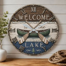 Search for canoe clocks Rustic