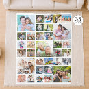 Search for pet memorial with photo blankets White