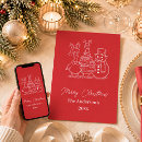 Search for goose christmas cards Red