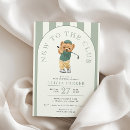 Search for baby golf invitations Little putter
