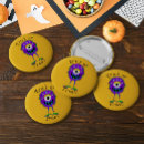 Search for cartoon monsters buttons Spooky