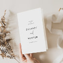 Search for booklet wedding programs Simple