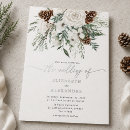 Search for christmas tree wedding invitations Evergreen