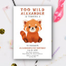 Search for panda birthday invitations Watercolor