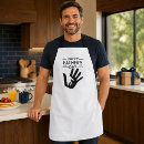 Search for handprint aprons For him