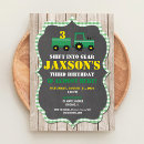 Search for vintage tractor invitations Boy