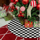 Search for black and white tree skirts Retro