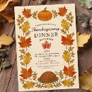 Search for vintage thanksgiving invitations Friendsgiving