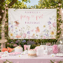 Search for fairy birthday banners Watercolor