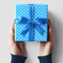 Search for blue polka dot wrapping paper Turquoise