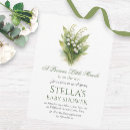 Recherche de du muguet invitations Aquarelle