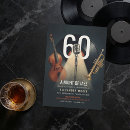 Search for music 60th birthday invitations For him