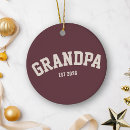 Search for fathers day ornaments Grandfather