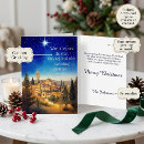 Search for star of bethlehem christmas cards Manger