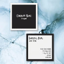 Search for borders business cards Square