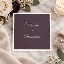 Search for plum napkins Classic