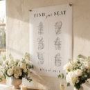 Search for minimalist wedding seating charts Simple
