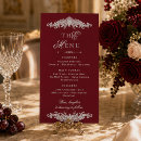 Search for fancy wedding menus Luxury