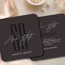 Search for brown business cards Hair stylist