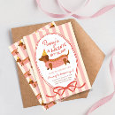 Search for dog party invitations Hot diggity dog