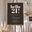 Search for 21st birthday posters Modern