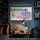 Search for word cloud posters Christian