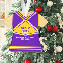 Search for cheerleader ornaments School colours