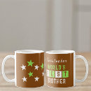 Search for worlds best brother mugs Birthday